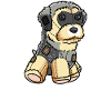 Morkie Dog Cuddly Toy