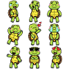 Sea Turtle Emoticon Turtle Lovers