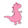 Pink Dino