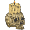 Skull candle