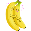 Embrace of banana trees