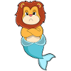 Lion Mermaid