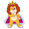 Löwe König Krone