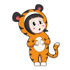 Tiger Girl Costume
