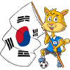 South Korean Fan Cat