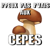 J’peux pas j’vais aux cèpes