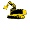 Baggerfahrer Bagger Baustelle