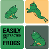 Frosch Froschsammlung Frog-Party
