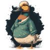 Canard en chemise