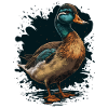 Duck Standing
