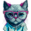 Nerd Cat