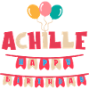 Achilles t-shirt happy birthday birthday t-shirt