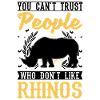 Rhinocéros Cadeau Rhino Rhinocéros