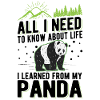 Panda Cadeau Bambou Panda Ours