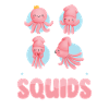 Squid Lovers Octopus Funny