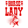 Dame du cheval