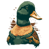 Cartoon Duck