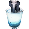 Elephant im glas