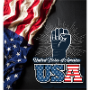 USA, stars and belts
