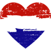 Netherlands Heart Flag