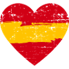 Spain Heart Flag