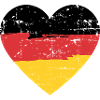 Drapeau du cœur de l’Allemagne