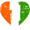 Ireland Heart Flag