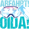 Abfahrt Ski