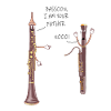 Holzblasinstrument Musik Oboe Bassoon