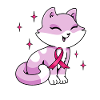 Pink Cute Bow Cat October