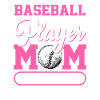 Mère joueuse de baseball - Baseball