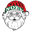 Père noël cool- joyaux noël