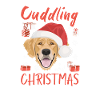 Golden Retriever Merry Christmas