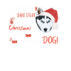 Husky Merry Christmas