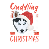 Husky Merry Christmas