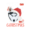 Husky Merry Christmas