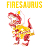 Firesaurus Rex Dino Pompier Pompiers