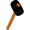 Rubber hammer