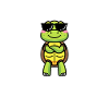 Proud turtle moma