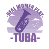 Tuba Instrument Musician Girl Gift