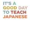 Teaching Japanese teacher