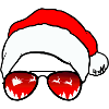 Santa Cool Glasses