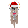 Christmas Otter - Funny Shirts