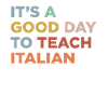 Italian teacher teaching