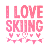 Ich liebe Skiing
