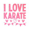 I love karate