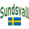 Sundsvall sweden flag