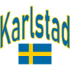 Drapeau suédois de Karlstad