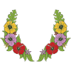 Wreath of flowers