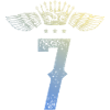 7 Number crown
